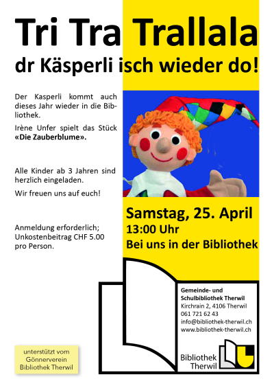Tri Tra Trallala - dr Käsperli isch wieder do!