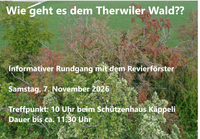 'Wie geht es dem Therwiler Wald?' Rundgang mit dem Revierförster