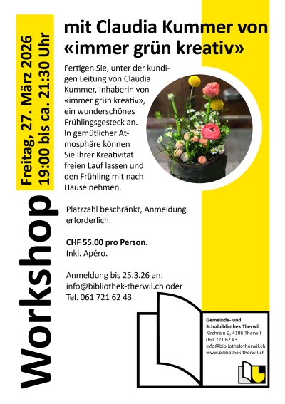 Workshop mit Claudia Kummer von 'immer grün kreativ'