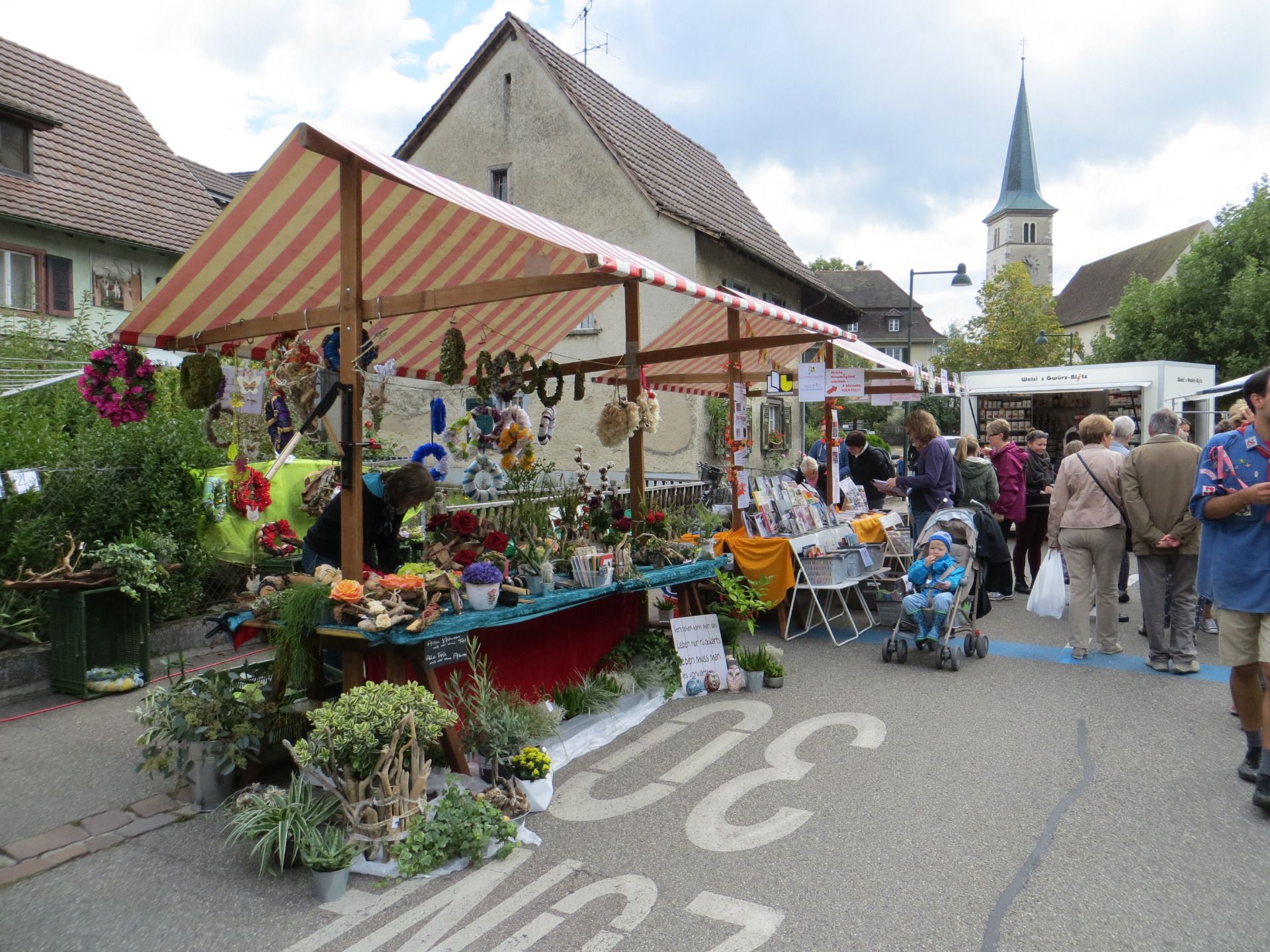 Der Herbstmarkt in Therwil hat Tradition.