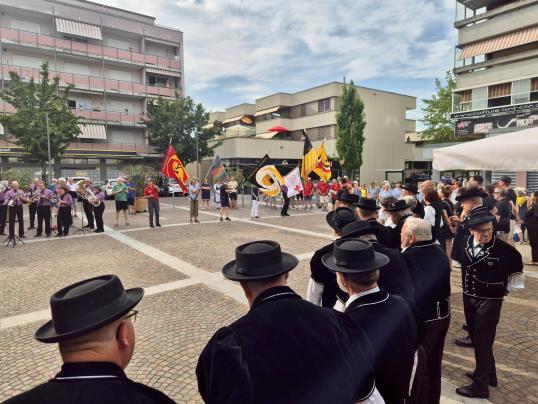 Fahnenempfang 